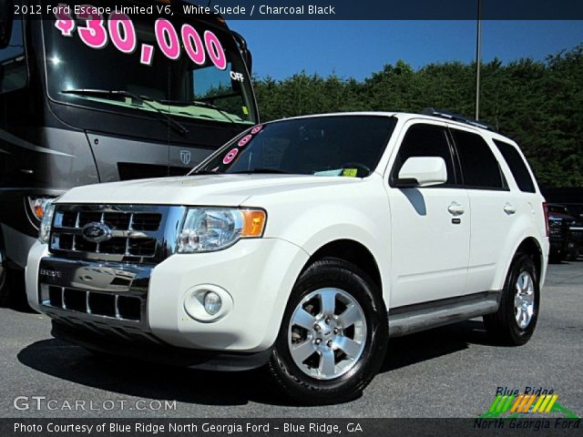 2012 Ford Escape Limited V6 in White Suede