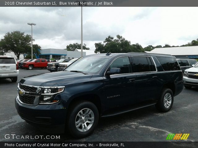 2018 Chevrolet Suburban LS in Blue Velvet Metallic