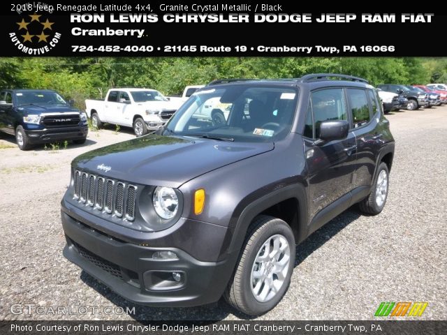 2018 Jeep Renegade Latitude 4x4 in Granite Crystal Metallic