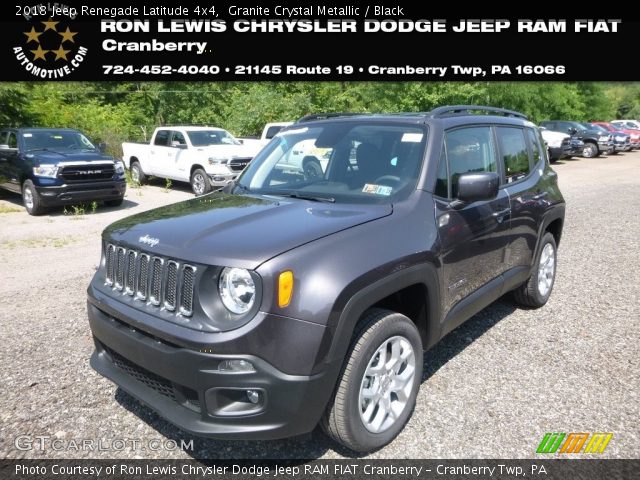 2018 Jeep Renegade Latitude 4x4 in Granite Crystal Metallic