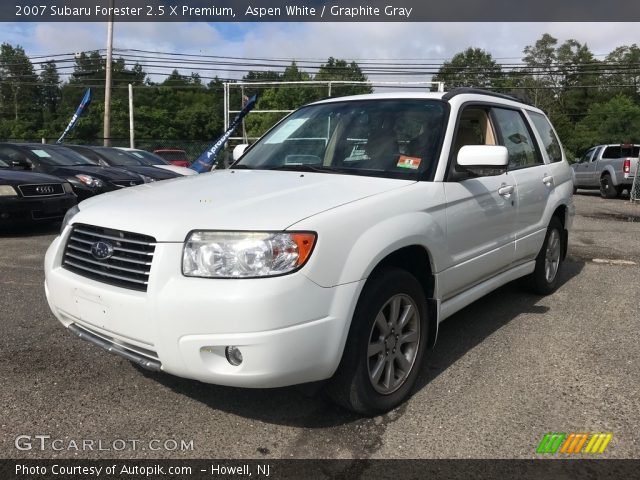 2007 Subaru Forester 2.5 X Premium in Aspen White