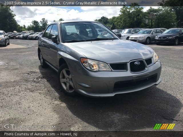 2007 Subaru Impreza 2.5i Sedan in Crystal Gray Metallic