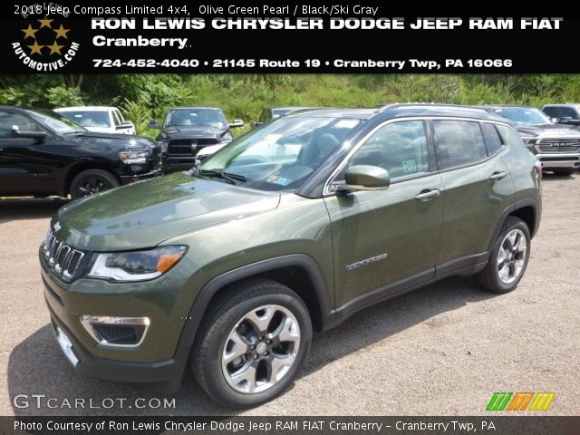 2018 Jeep Compass Limited 4x4 in Olive Green Pearl
