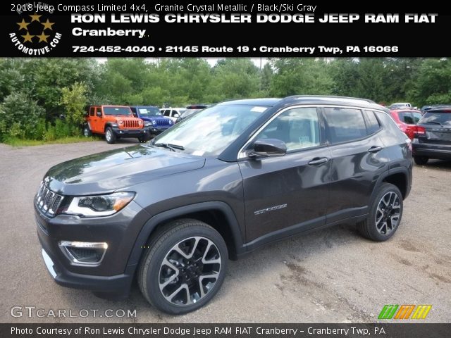 2018 Jeep Compass Limited 4x4 in Granite Crystal Metallic