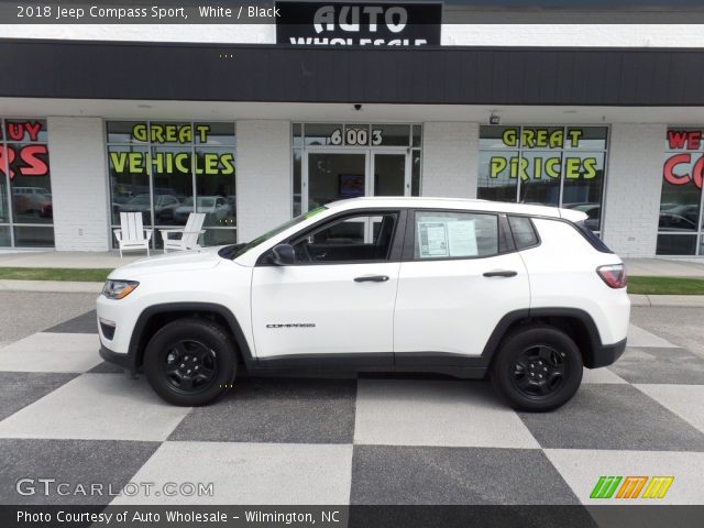 2018 Jeep Compass Sport in White