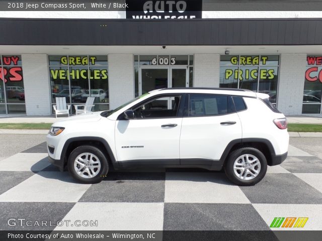 2018 Jeep Compass Sport in White