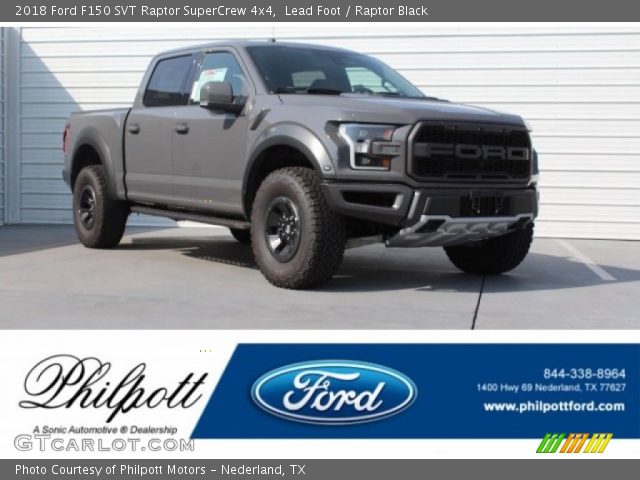 2018 Ford F150 SVT Raptor SuperCrew 4x4 in Lead Foot