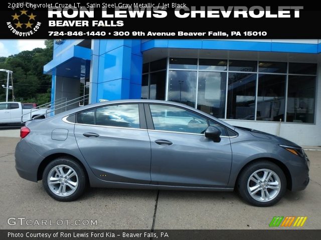 2018 Chevrolet Cruze LT in Satin Steel Gray Metallic