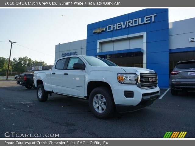 2018 GMC Canyon Crew Cab in Summit White