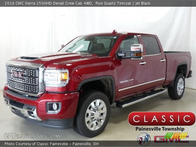 2019 GMC Sierra 2500HD Denali Crew Cab 4WD in Red Quartz Tintcoat