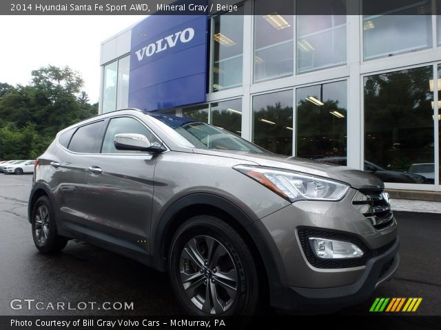 2014 Hyundai Santa Fe Sport AWD in Mineral Gray