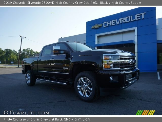 2019 Chevrolet Silverado 2500HD High Country Crew Cab 4WD in Black