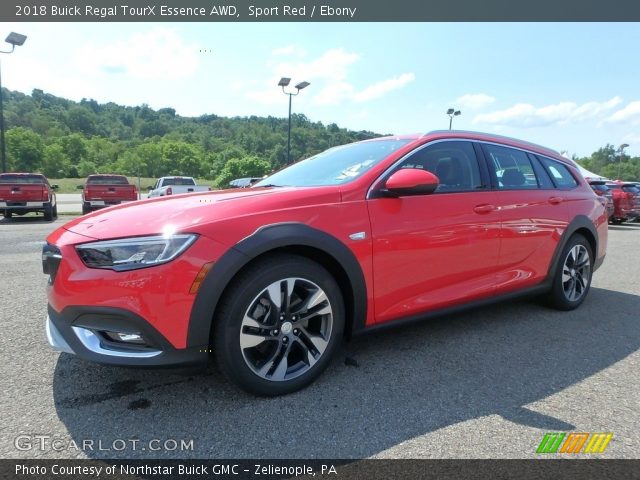 2018 Buick Regal TourX Essence AWD in Sport Red