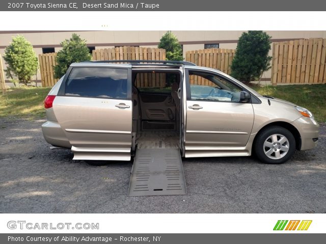2007 Toyota Sienna CE in Desert Sand Mica