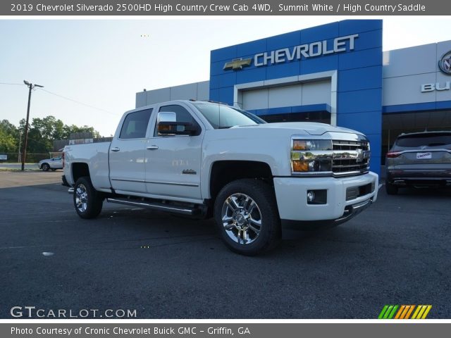 2019 Chevrolet Silverado 2500HD High Country Crew Cab 4WD in Summit White
