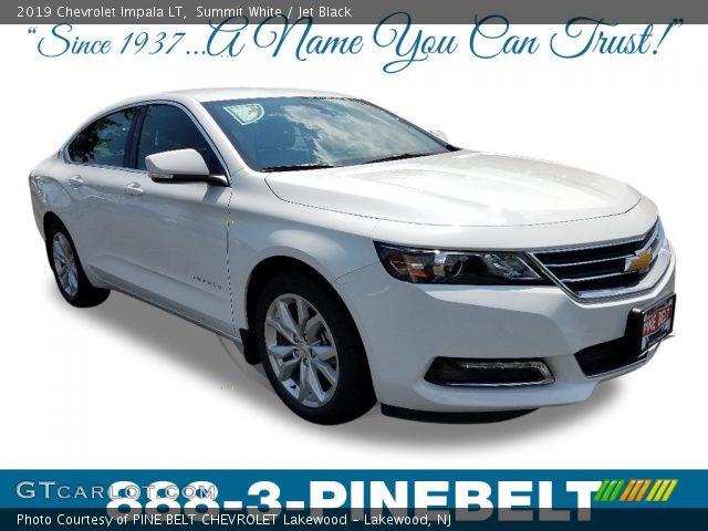 2019 Chevrolet Impala LT in Summit White