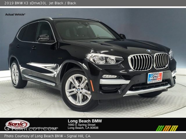 2019 BMW X3 sDrive30i in Jet Black