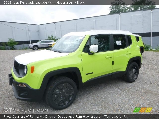 2018 Jeep Renegade Latitude 4x4 in Hypergreen