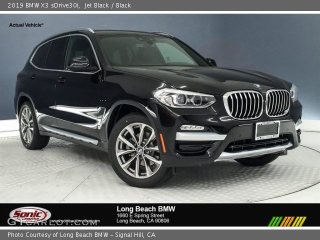 2019 BMW X3 sDrive30i in Jet Black