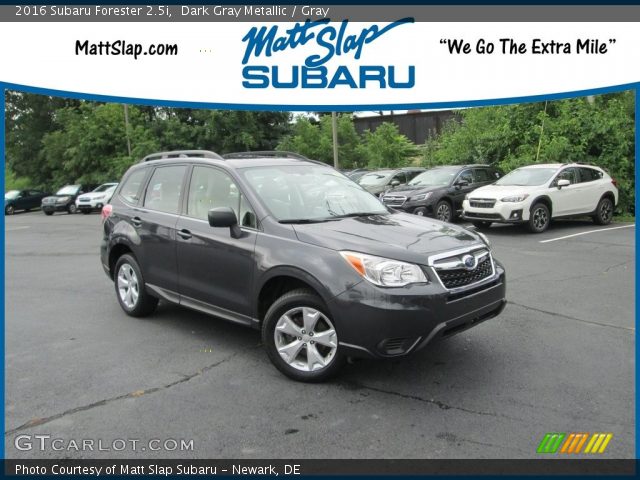 2016 Subaru Forester 2.5i in Dark Gray Metallic
