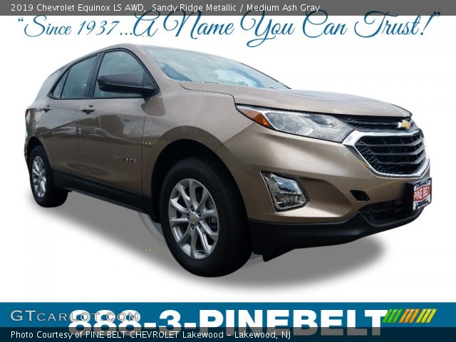 2019 Chevrolet Equinox LS AWD in Sandy Ridge Metallic