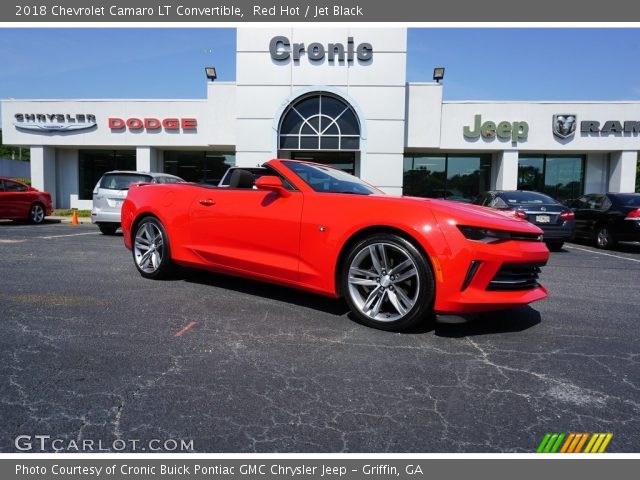2018 Chevrolet Camaro LT Convertible in Red Hot