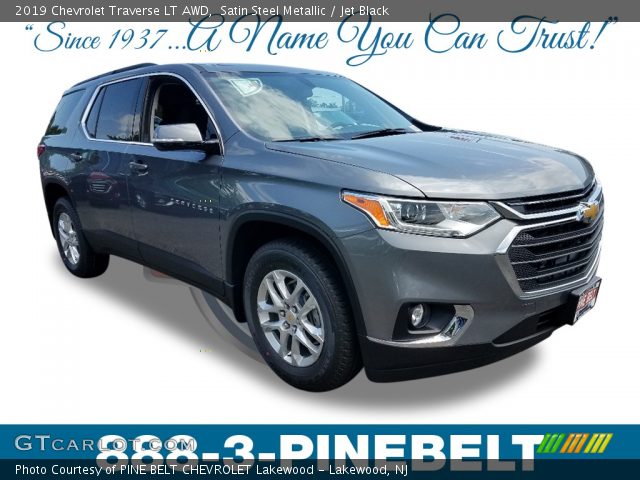 2019 Chevrolet Traverse LT AWD in Satin Steel Metallic