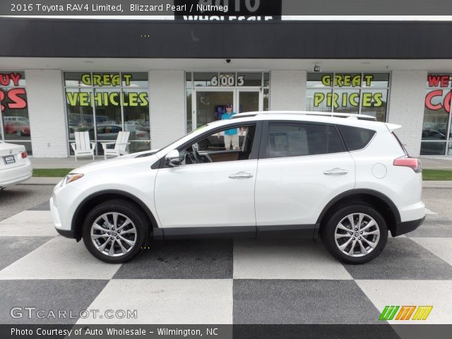 2016 Toyota RAV4 Limited in Blizzard Pearl