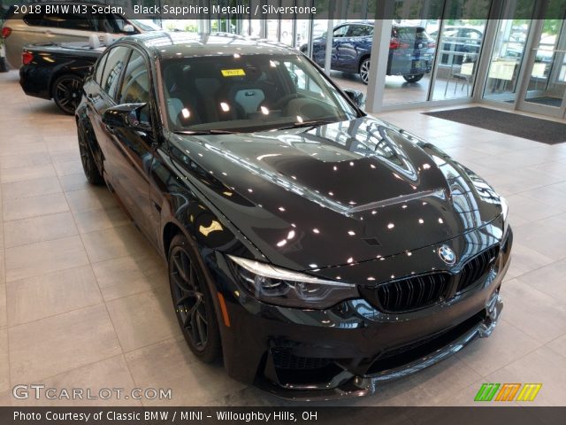 2018 BMW M3 Sedan in Black Sapphire Metallic