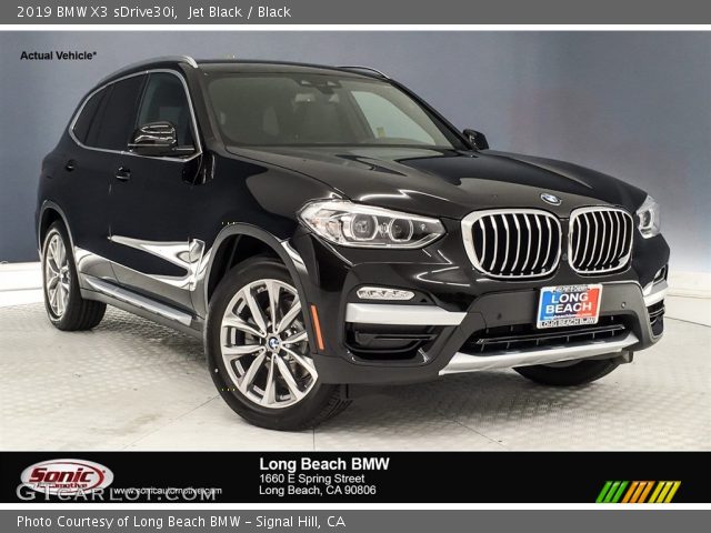 2019 BMW X3 sDrive30i in Jet Black