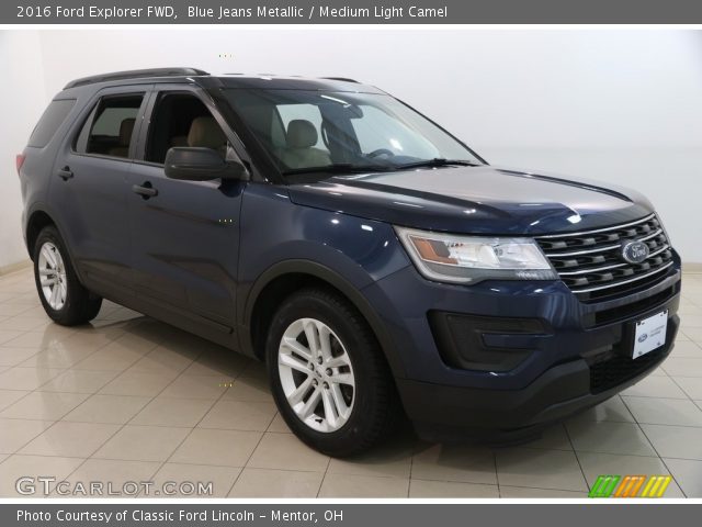 2016 Ford Explorer FWD in Blue Jeans Metallic