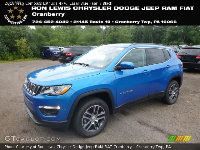 2018 Jeep Compass Latitude 4x4 in Laser Blue Pearl