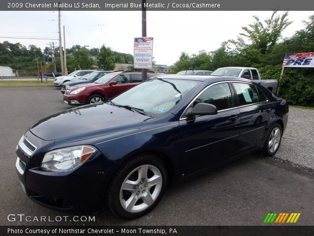 2009 Chevrolet Malibu LS Sedan in Imperial Blue Metallic