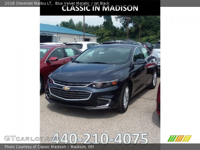 2018 Chevrolet Malibu LT in Blue Velvet Metallic