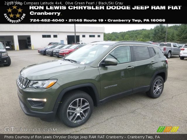 2018 Jeep Compass Latitude 4x4 in Olive Green Pearl