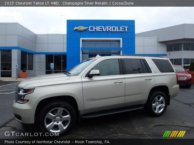 2015 Chevrolet Tahoe LT 4WD in Champagne Silver Metallic