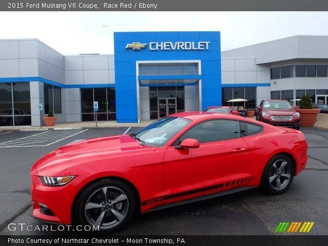 2015 Ford Mustang V6 Coupe in Race Red