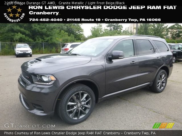 2018 Dodge Durango GT AWD in Granite Metallic