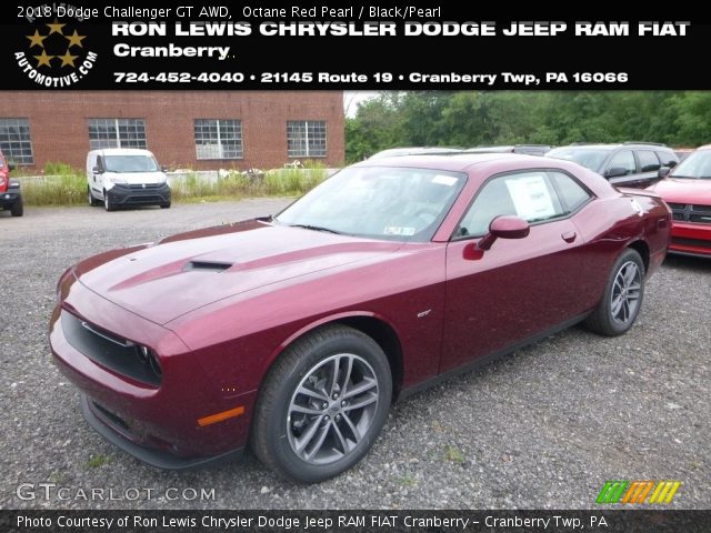 2018 Dodge Challenger GT AWD in Octane Red Pearl