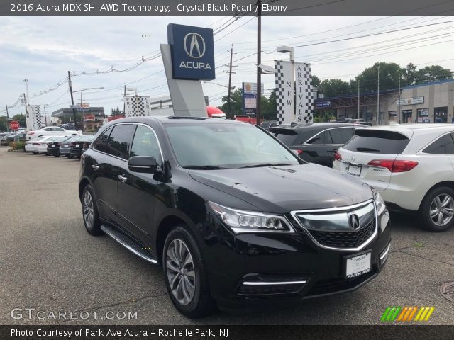 2016 Acura MDX SH-AWD Technology in Crystal Black Pearl