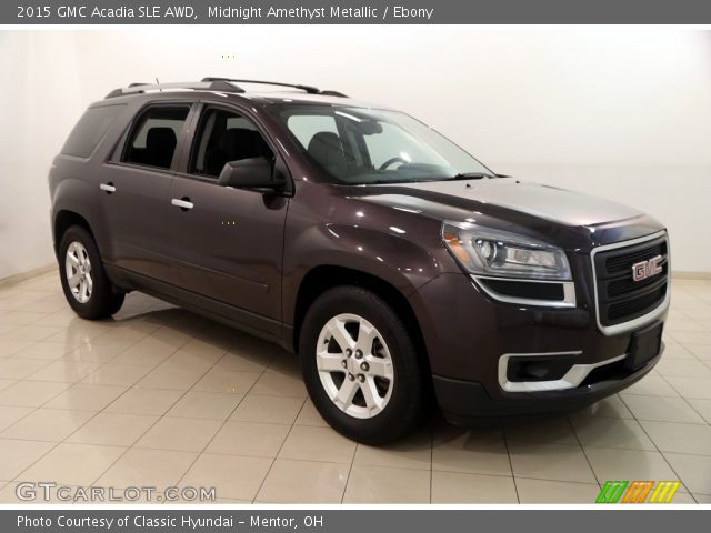 2015 GMC Acadia SLE AWD in Midnight Amethyst Metallic