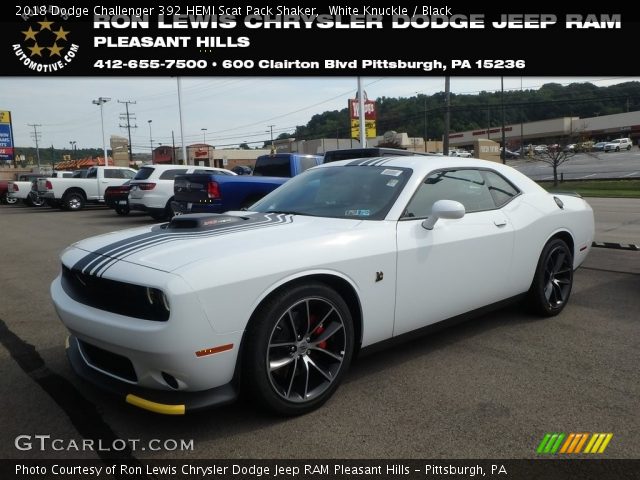 2018 Dodge Challenger 392 HEMI Scat Pack Shaker in White Knuckle