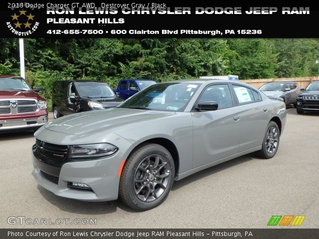 2018 Dodge Charger GT AWD in Destroyer Gray