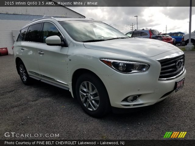 2015 Infiniti QX60 3.5 AWD in Majestic White