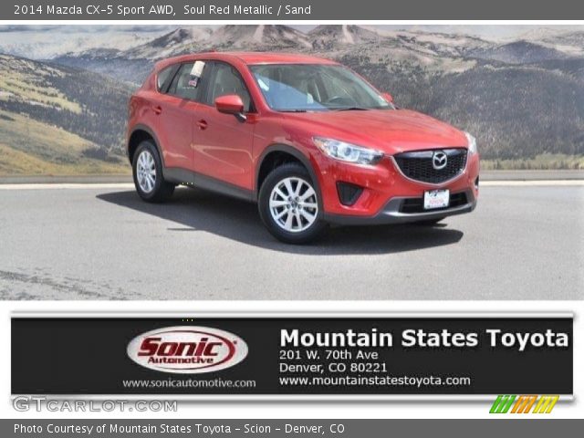2014 Mazda CX-5 Sport AWD in Soul Red Metallic