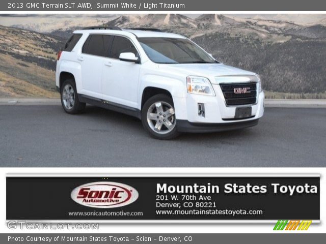 2013 GMC Terrain SLT AWD in Summit White