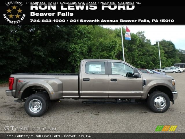 2019 Ford F350 Super Duty XLT Crew Cab 4x4 in Stone Gray Metallic
