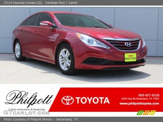 2014 Hyundai Sonata GLS in Venetian Red