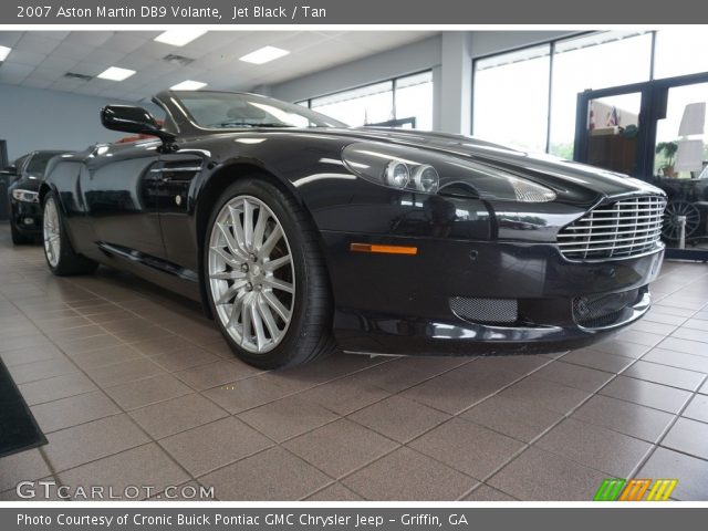 2007 Aston Martin DB9 Volante in Jet Black