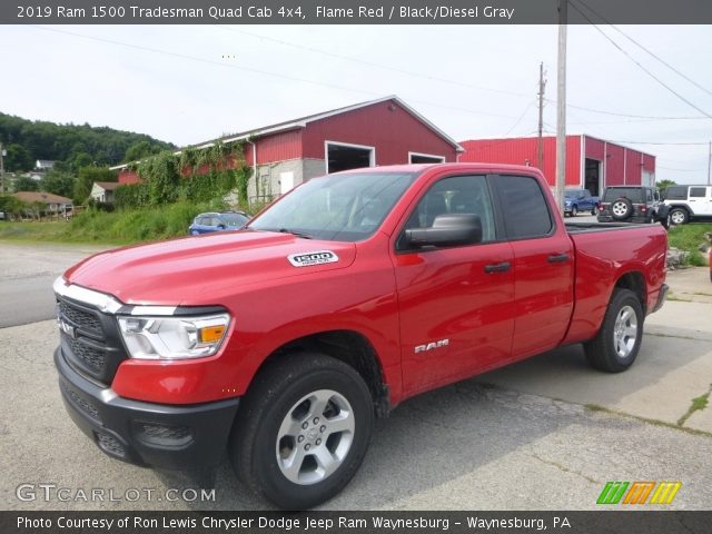2019 Ram 1500 Tradesman Quad Cab 4x4 in Flame Red